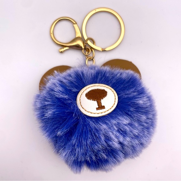 VIOLET BEAR | Pom Pom | Bag Charm | Keychain (Brand New!) 💘 - Picture 5 of 7